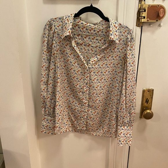 Silk Alice + Olivia button-down - Picture 2 of 7